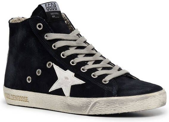 Golden Goose Francy suède sneakers Blauw