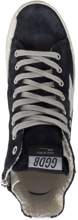 Golden Goose Francy suède sneakers Blauw