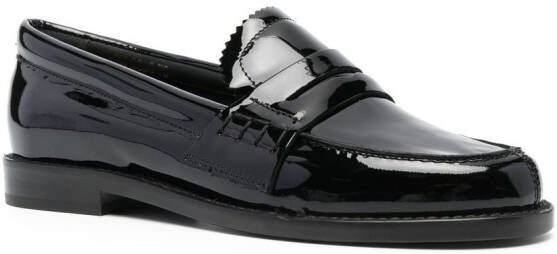 Golden Goose Glanzende loafers Zwart