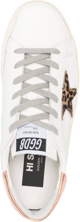 Golden Goose Hi Star low-top sneakers Wit