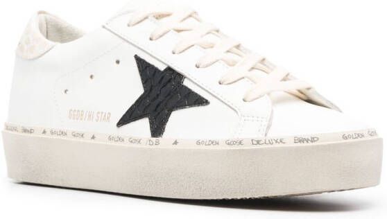 Golden Goose Hi Star low-top sneakers Wit