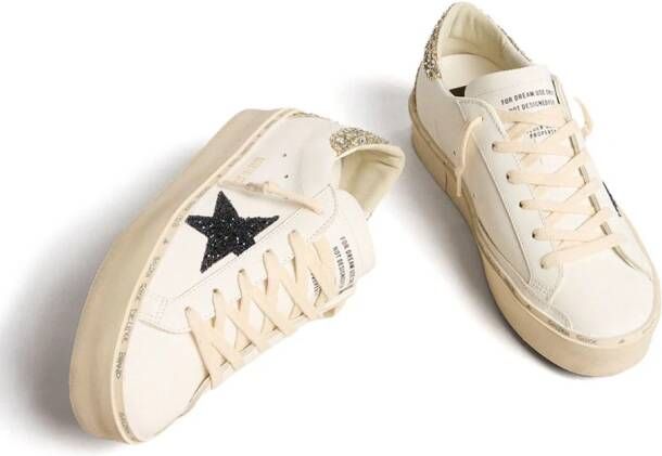 Golden Goose Hi-Star sneakers met plateauzool Wit