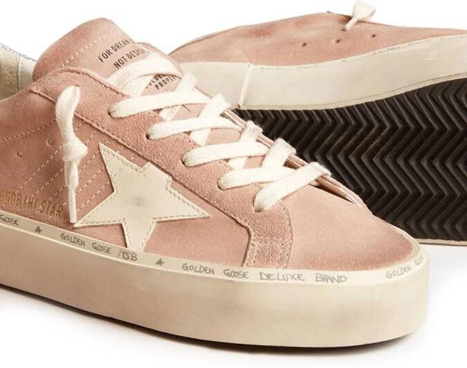 Golden Goose Hi-Star sneakers met plateauzool Roze