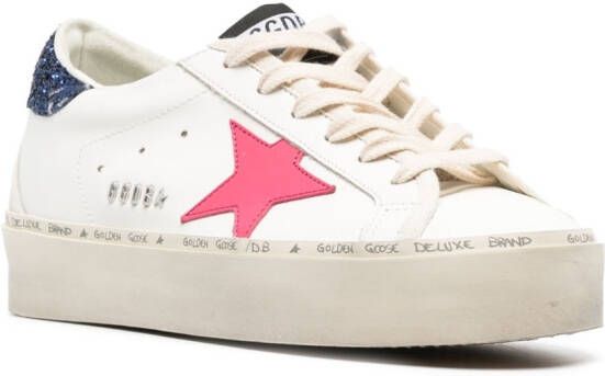 Golden Goose Hi Star sneakers met plateauzool Wit