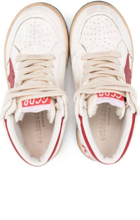 Golden Goose Kids High-top sneakers Wit