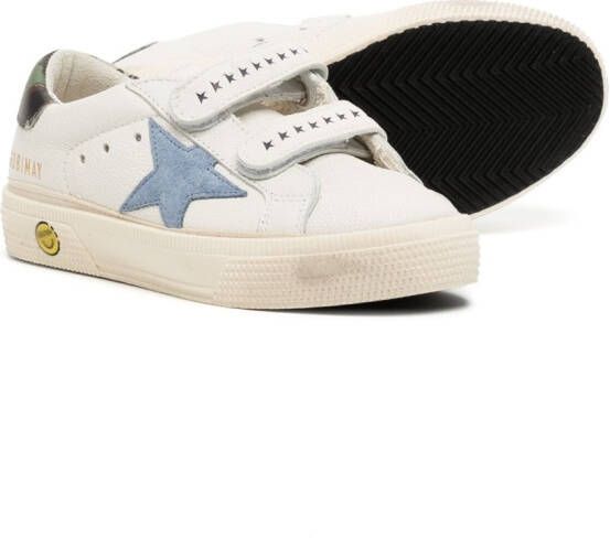 Golden Goose Kids June low-top sneakers Wit