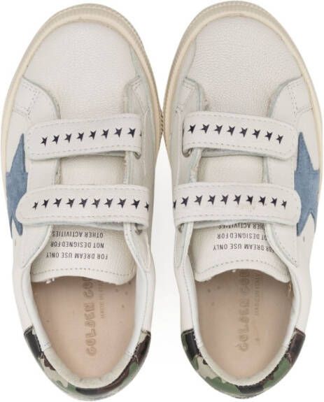 Golden Goose Kids June low-top sneakers Wit