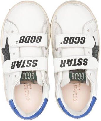 Golden Goose Kids Leren sneakers Wit