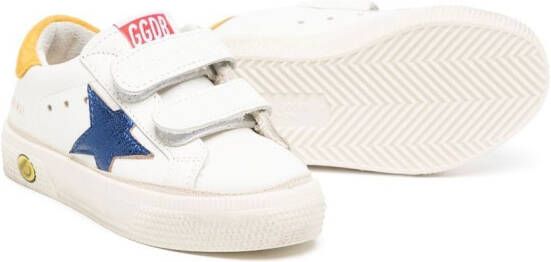 Golden Goose Kids Leren sneakers Wit