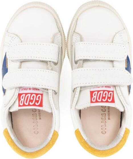 Golden Goose Kids Leren sneakers Wit