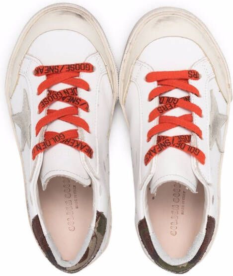 Golden Goose Kids Low-top sneakers Wit