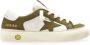 Golden Goose Kids May leren sneakers Wit - Thumbnail 2