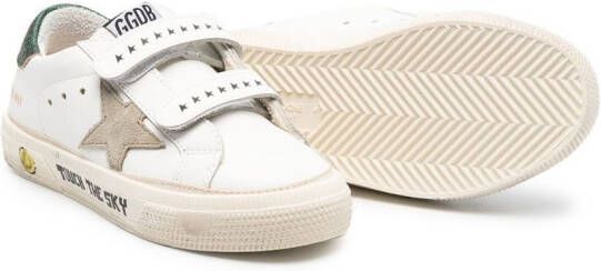 Golden Goose Kids May School sneakers Wit