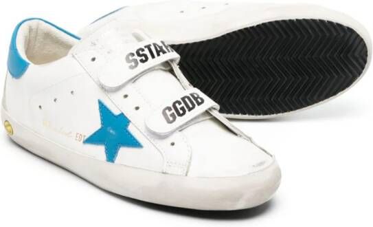 Golden Goose Kids Old School low-top sneakers Wit