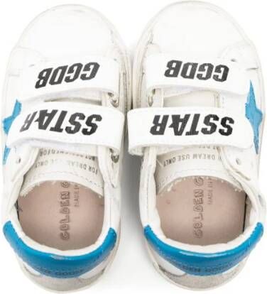 Golden Goose Kids Old School sneakers Wit
