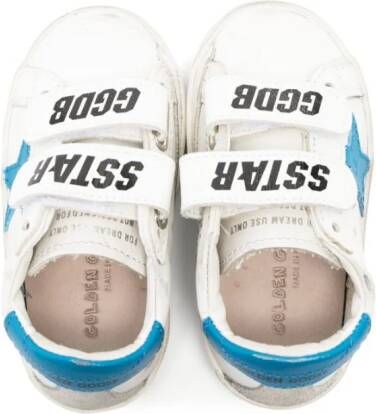 Golden Goose Kids Old School sneakers Wit