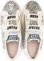 Golden Goose Kids Old School sneakers met klittenband Zilver - Thumbnail 3