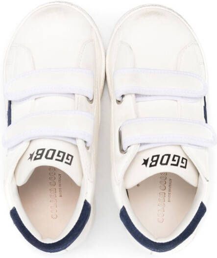 Golden Goose Kids One Star sneakers met logo Wit