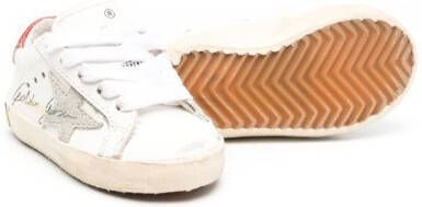 Golden Goose Kids Sneakers met logo Wit