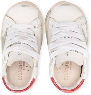 Golden Goose Kids Sneakers met logo Wit