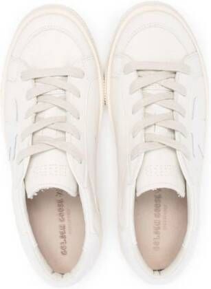 Golden Goose Kids Sneakers met patch Wit