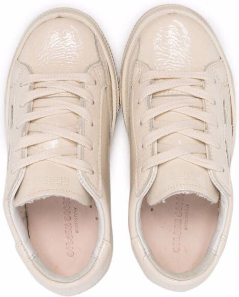 Golden Goose Kids Super-Star low-top sneakers Beige