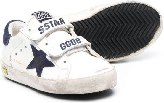 Golden Goose Kids Super-Star low-top sneakers Wit