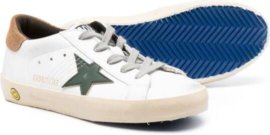 Golden Goose Kids Super-Star sneakers Wit