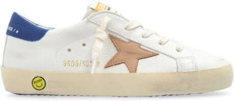 Golden Goose Kids Super-Star Young leren sneakers Wit