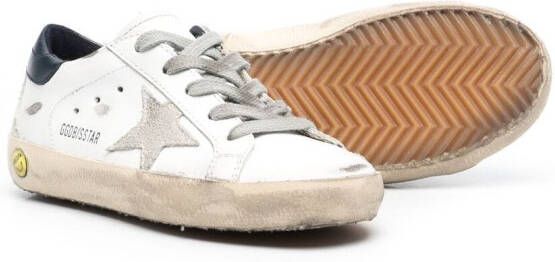 Golden Goose Kids Superstar low-top sneakers Wit