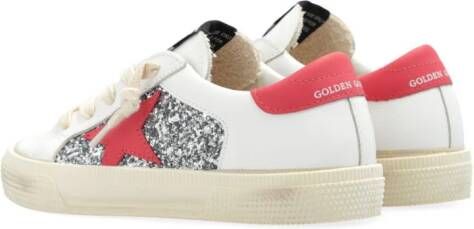 Golden Goose Kids Vintage Havana leren sneakers Wit