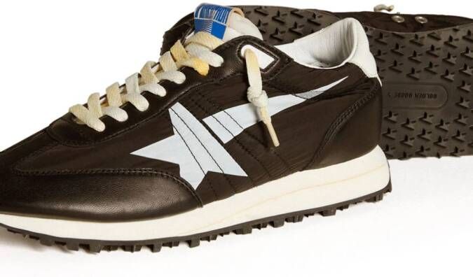 Golden Goose Marathon sneakers met vlakken Zwart