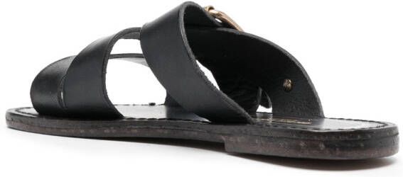 Golden Goose Margaret sandalen met gekruiste bandjes Zwart