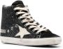 Golden Goose May sneakers met glitters Zwart - Thumbnail 2