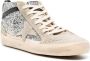 Golden Goose Mid Star sneakers met glitters Grijs - Thumbnail 2