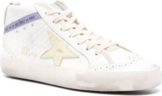 Golden Goose Mid Star high-top sneakers Wit