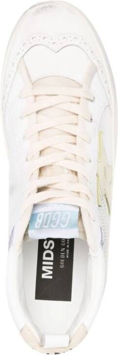 Golden Goose Mid Star high-top sneakers Wit