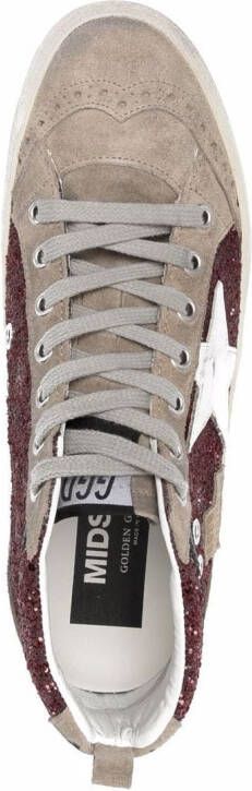 Golden Goose Mid Star high-top sneakers Rood