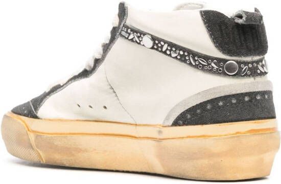 Golden Goose Mid Star low-top sneakers Wit