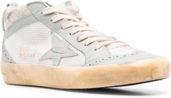 Golden Goose Mid Star sneakers Wit