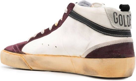 Golden Goose Mid Star sneakers Wit