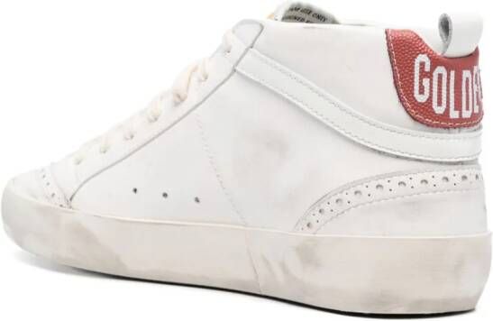 Golden Goose Mid Star sneakers Wit