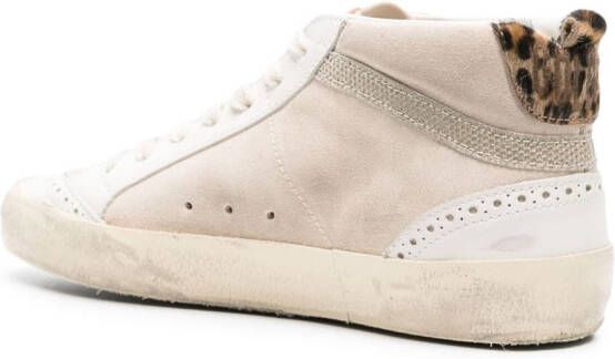 Golden Goose Mid Star suède sneakers Beige