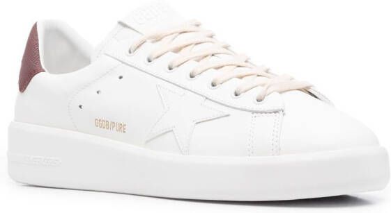 Golden Goose Pure Star low-top sneakers Wit