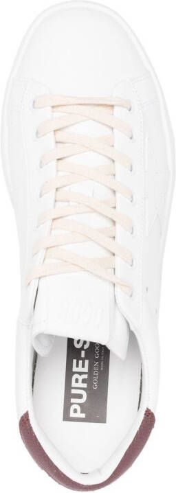 Golden Goose Pure Star low-top sneakers Wit