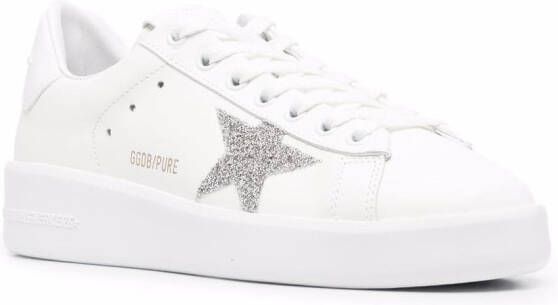 Golden Goose Purestar leren sneakers Wit