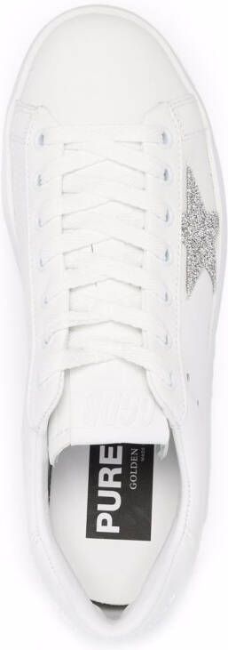 Golden Goose Purestar leren sneakers Wit