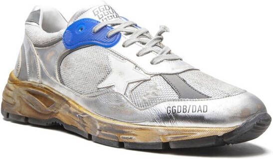 Golden Goose Running Dad Net sneakers Zilver