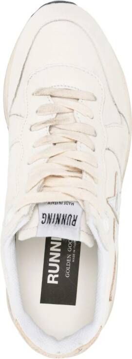 Golden Goose Runner leren sneakers Wit