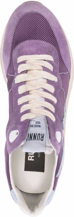 Golden Goose Running Sole low-top sneakers Paars